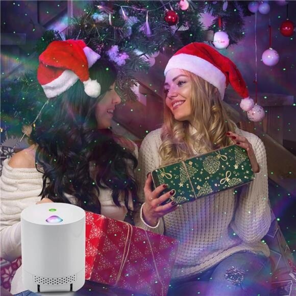 Galaxy Star Projector Night Light LED Northern Lights Remote Bedroom Living Room - Picture 6 of 7